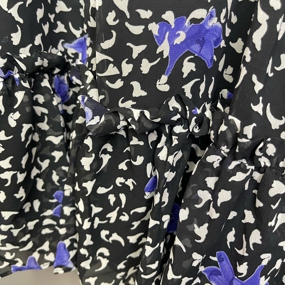 BCBGeneration Women's Relaxed Halter Neck Tie Chiffon Mini Dress New Small - Picture 6 of 12